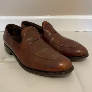 Allen Edmonds Men’s Brown Leather Loafers Dress Shoes Size 9.5C 82374 Preppy