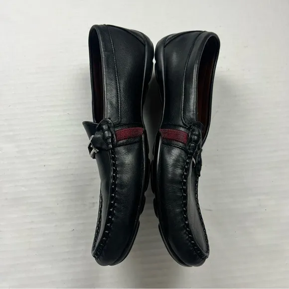Allen Edmonds Men’s Highway 1 Driving Loafers Shoes 12 Black Leather
