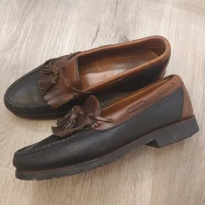 Allen Edmonds Nashua 2 Tone Leather Loafers. Size 8.5