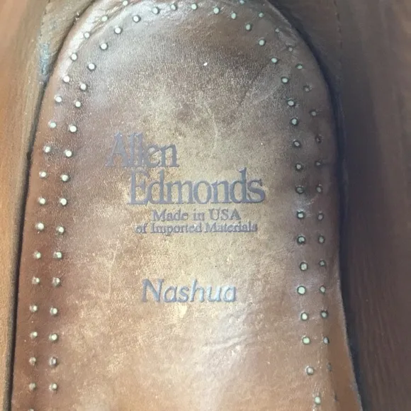 Allen Edmonds Nashua Kiltie Tassel Loafers Brown