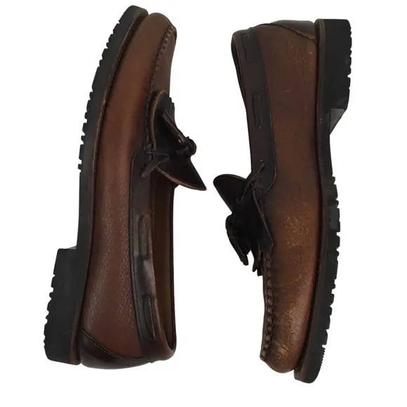 Allen Edmonds Nashua Kiltie Tassel Loafers Brown