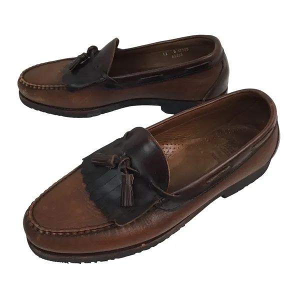 Allen Edmonds Nashua Kiltie Tassel Loafers Brown