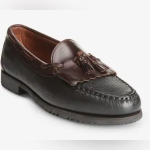 Allen Edmonds Nashua Two Tone Kilt Tassel Loafers size 10 1/2 D.