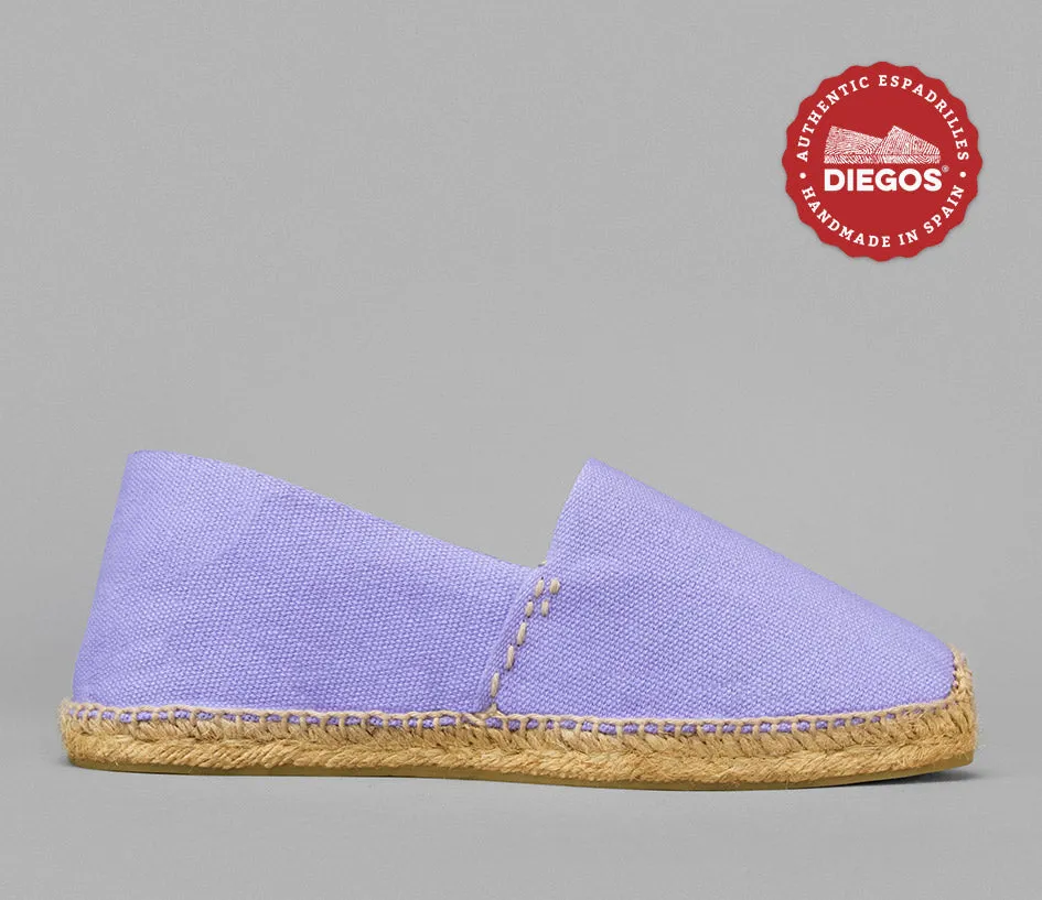 Alpargatas lilas