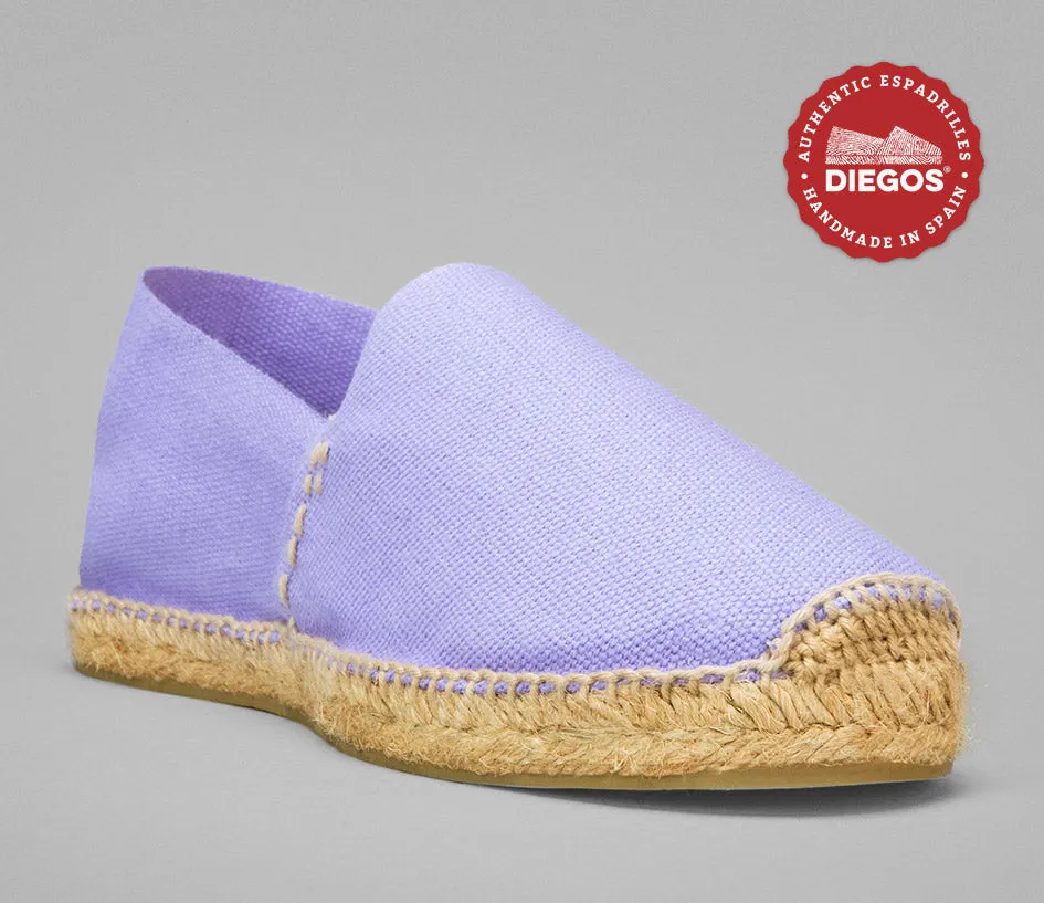 Alpargatas lilas