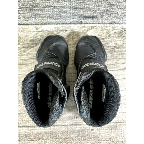 Alpinestars Boots Mens EU 39 - US 6 Black SMX-1 R Vented Street Motorcycle