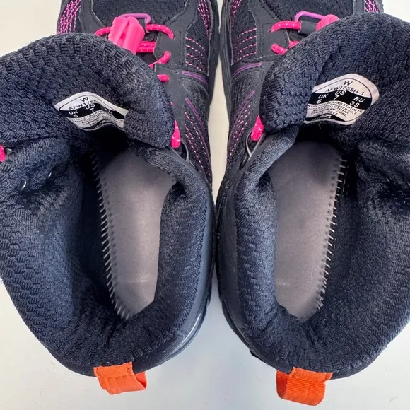 Altra Lone Peak 3.5 Mid Mesh Zero Drop Trail Runners Black Pink Purple Womens 7