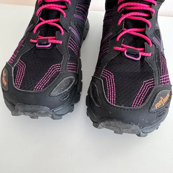 Altra Lone Peak 3.5 Mid Mesh Zero Drop Trail Runners Black Pink Purple Womens 7