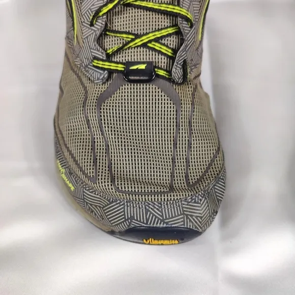ALTRA OLYMPUS 3.5 Trail Road Running Brown Rust Lime Sneakers Mens Shoes Size 11