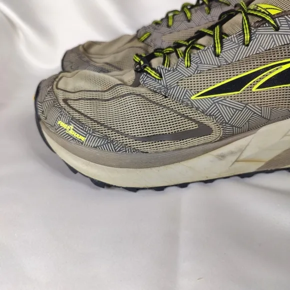 ALTRA OLYMPUS 3.5 Trail Road Running Brown Rust Lime Sneakers Mens Shoes Size 11