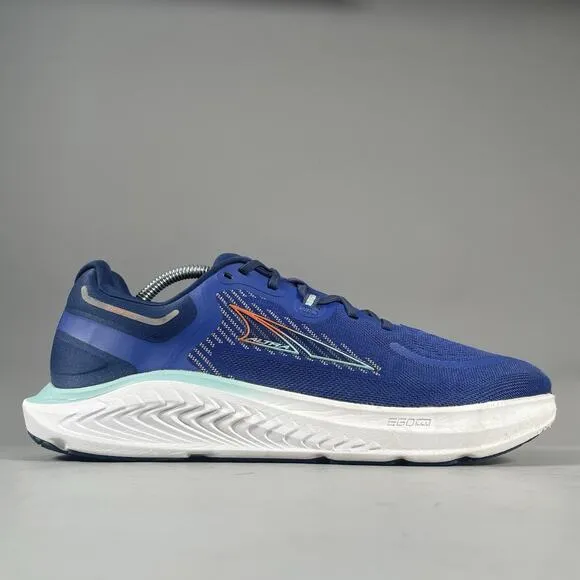 Altra Paradigm 7 Men’s Size 11 Blue Trail Running Shoes Athletic Sneakers Blue