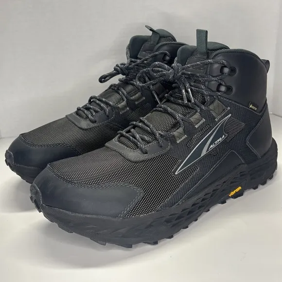 Altra Timp 5 Hiker GTX - Black - Men's 11.5 US Hiking Trail Boots Shoes Sneakers