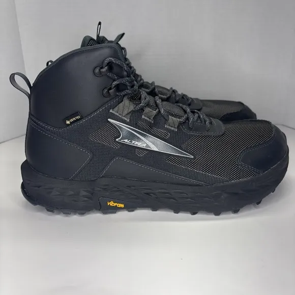 Altra Timp 5 Hiker GTX - Black - Men's 11.5 US Hiking Trail Boots Shoes Sneakers
