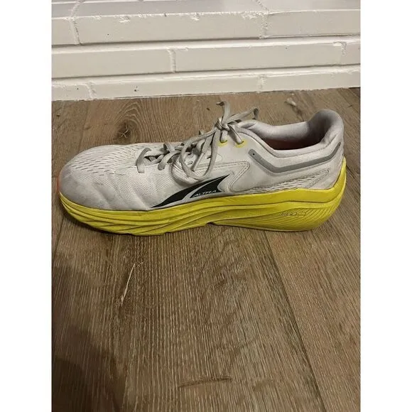 Altra Via Olympus Low Size 11.5 Mens 006847 White Yellow Trail Running Sneakers