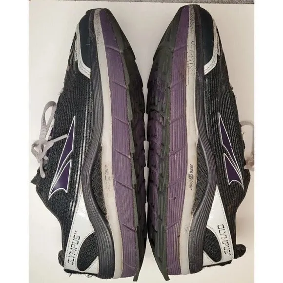 Altra Womens Olympus 1.5 A2555-3 Black Hiking Shoes Sneakers Sz 11 Running Trail