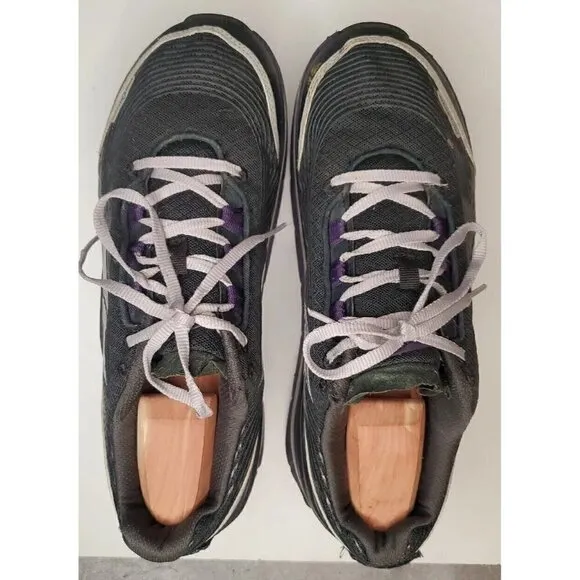 Altra Womens Olympus 1.5 A2555-3 Black Hiking Shoes Sneakers Sz 11 Running Trail