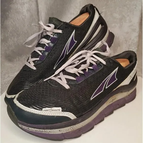 Altra Womens Olympus 1.5 A2555-3 Black Hiking Shoes Sneakers Sz 11 Running Trail