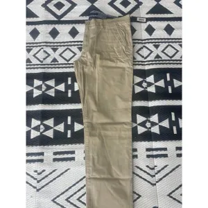 American Tall Men's Carman TAPERED Chinos in Desert Khaki size 38/34