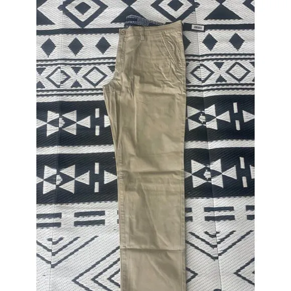 American Tall Men's Carman TAPERED Chinos in Desert Khaki size 38/34