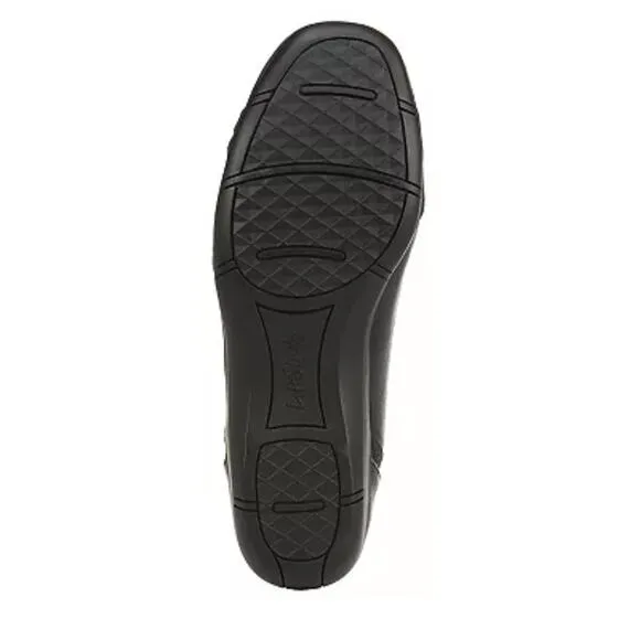 &quot;LifeStride Women's Dig Ballet Flat, Black Kylie/Rattle, Size 8.5W&quot; MSRP $59