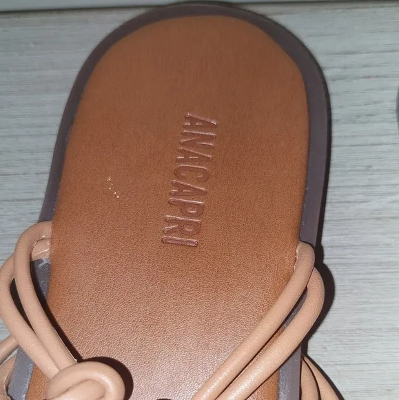 Anacapri Tall Gladiator Brown Sandals Leather - Bra 31, US 10.5, Eur 41