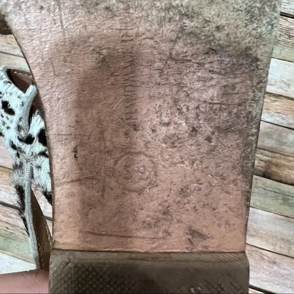 Ancient Greek Cow Hide Back Strap Sandals