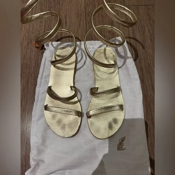 Ancient Greek Sandals Women's Ofis Ankle Wrap Sandals