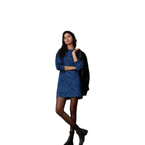 Anthro Velvet by Graham &amp; Spencer Malisa Puff Sleeve Tunic Dress Size XS