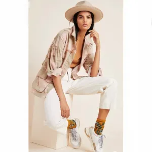 Anthropologie Lida Camo Utility Jacket