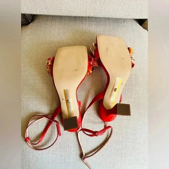 Anthropologie Sam Edelman Clare Ankle-Strap Sandals Size 7 NWOT $170