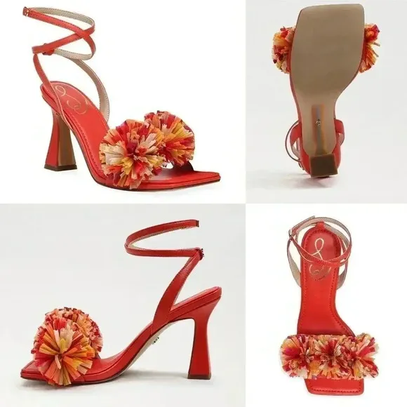 Anthropologie Sam Edelman Clare Ankle-Strap Sandals Size 7 NWOT $170