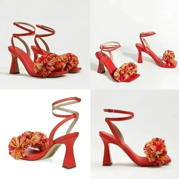 Anthropologie Sam Edelman Clare Ankle-Strap Sandals Size 7 NWOT $170
