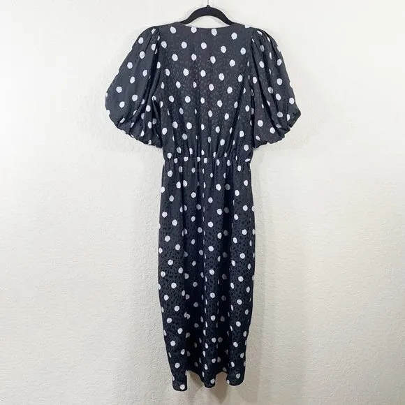 Anthropologie x Delfi Collective Polka Dot Midi Dress