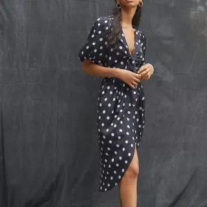 Anthropologie x Delfi Collective Polka Dot Midi Dress