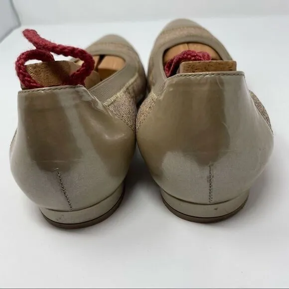 Anyi Lu Slip On Ballet Flats sz. 6.5 (38) EU