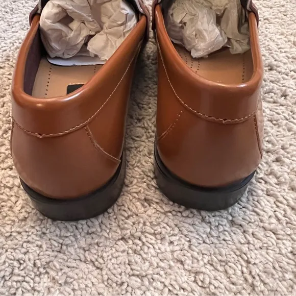 AQUA Kendl Leather Loafers