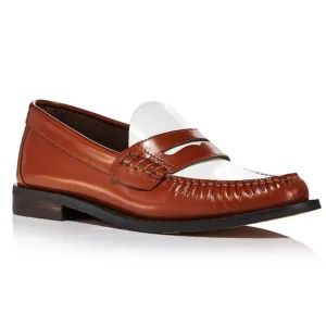 AQUA Kendl Leather Loafers