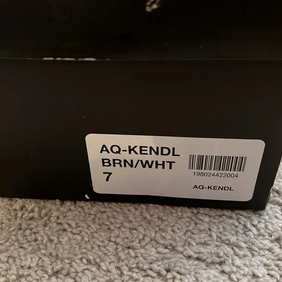 AQUA Kendl Leather Loafers