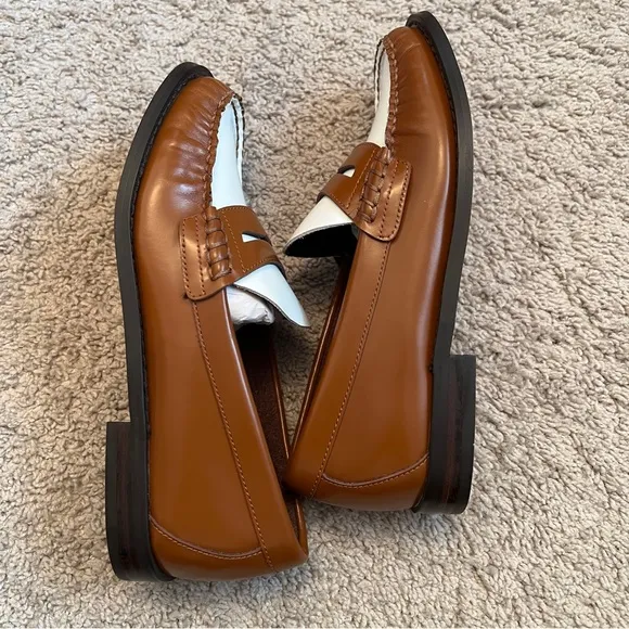 AQUA Kendl Leather Loafers
