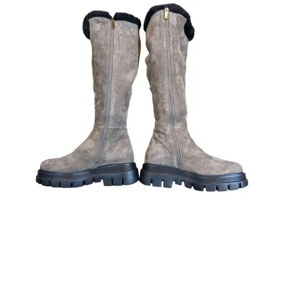 Aquatalia NWOT Italian suede knee high boots. Size 6.5