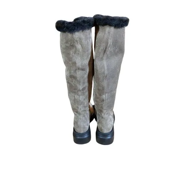 Aquatalia NWOT Italian suede knee high boots. Size 6.5