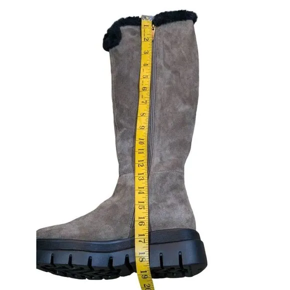 Aquatalia NWOT Italian suede knee high boots. Size 6.5
