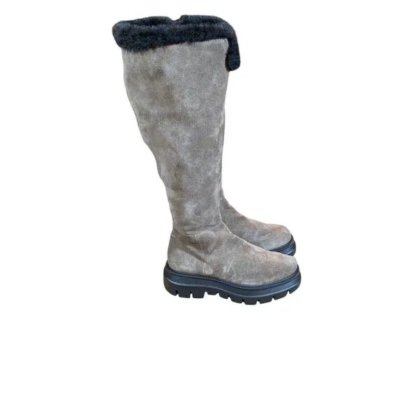 Aquatalia NWOT Italian suede knee high boots. Size 6.5