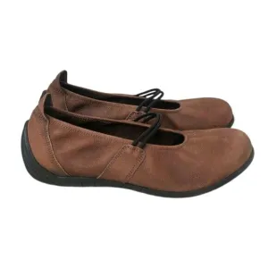 Arche Brown Leather Flat Mary Jane Size 7/7.5