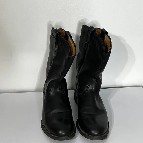 Ariat Heritage Roper Leather Cowboy Western Boots Mens Sz 10B