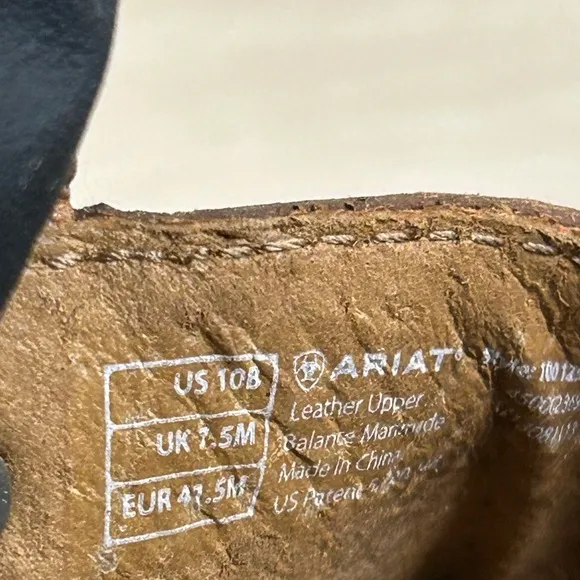 ARIAT SHALIMAR Womens US 10 B Brown Leather T-Strap Wedge Heel Buckle Sandals