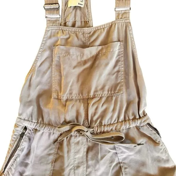 Aritzia Wilfred Free Beatriz Romper Overalls – Gray – Size XS – EUC