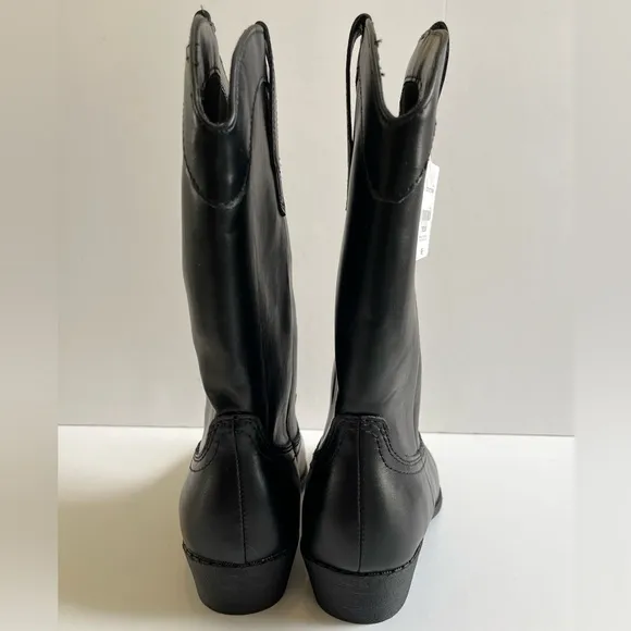 Arizona Jean Co.Black maybrook Cowboy Boots Style 037-2172 Memory Foam Size 7M