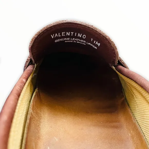 Arnold Palmer MENS Genuine Leather Loafer Slides