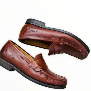 Arnold Palmer MENS Genuine Leather Loafer Slides